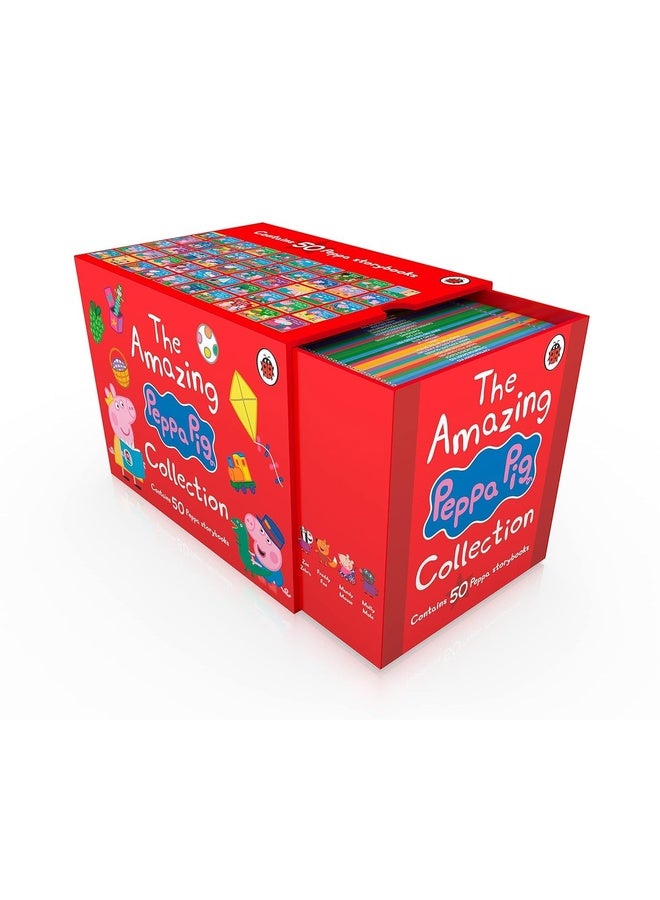 Peppa Pig: The Amazing Collection (Red Box) - Contains 50 Peppa Storybooks